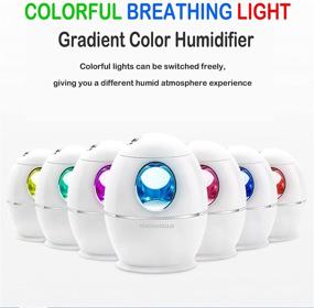 img 3 attached to Humidifier Bedroom Ultrasonic Humidifier Level Indirect