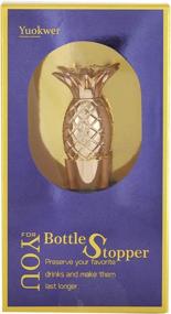 img 2 attached to 🍍 Reusable Pineapple Wine Stoppers - Perfect Party Favors for Weddings, Birthdays, and Events - Wine and Beverage Bottle Stoppers - Souvenir Supplies (New Pineapple Design, 1 Piece)