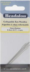 img 1 attached to Collapsible Eye Needles 2 5 Pkg Heavy Sewing