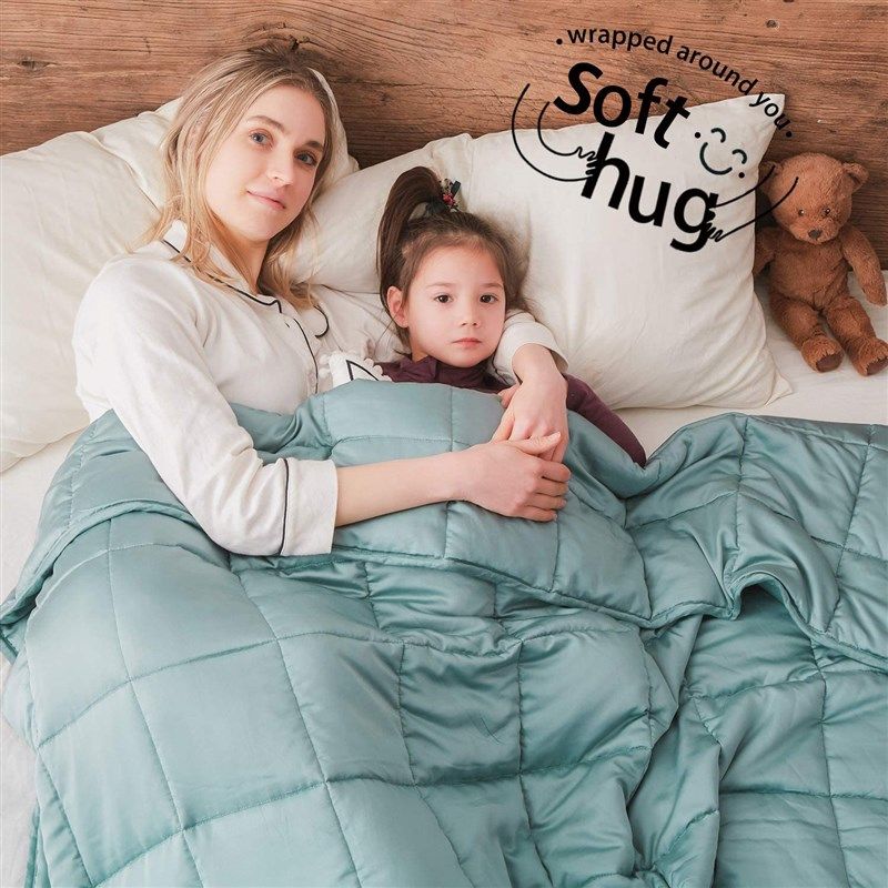 dornroscn weighted blanket 15lbs 48x72 twin sleepers 로고