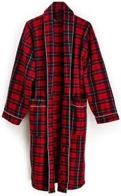 img 3 attached to 🏞️ Timeless Design: Red Large Classic Plaid Polyester Fleece for Ultimate Comfort