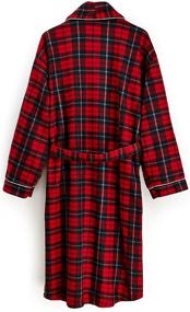 img 2 attached to 🏞️ Timeless Design: Red Large Classic Plaid Polyester Fleece for Ultimate Comfort