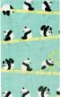 hamamonyo hamamonyo tenugui pandas somersault logo