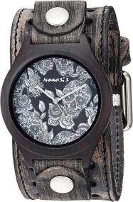 img 3 attached to Nemesis Jayden Analog Quartz Leather Casual Women's Watches in Wrist Watches