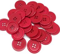 pepperlonely round holes buttons 30x3mm logo