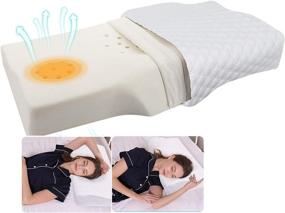 img 4 attached to Coisum Cervical Orthopedic Pillowswith Breathable