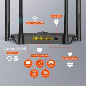 img 3 attached to Tenda Wireless Internet Beamforming AC8