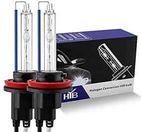 img 4 attached to HYB H11 8000K HID Bulb Xenon Headlight Replacement Bulbs H8 H9 Light Blue (2-Pack)