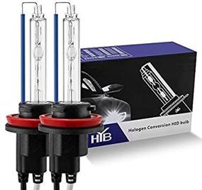 img 2 attached to HYB H11 8000K HID Bulb Xenon Headlight Replacement Bulbs H8 H9 Light Blue (2-Pack)