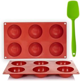 img 4 attached to Силиконовые формы в форме полусферы с 6 полостями Easter