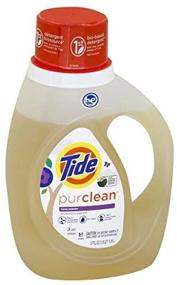 img 3 attached to Tide Purclean Honey Lavender Liquid Laundry Detergent: Eco-Friendly Cleaning Power in a 37 Ounce Bottle!