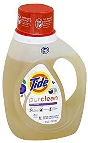 img 4 attached to Tide Purclean Honey Lavender Liquid Laundry Detergent: Eco-Friendly Cleaning Power in a 37 Ounce Bottle!