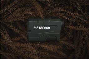 img 3 attached to Gogogo Sport 1200 Yards Laser Range Finder for Green Hunting | Flagpole Lock - Ranging - Speed and Scan | 6X Rangefinders with USB Cable