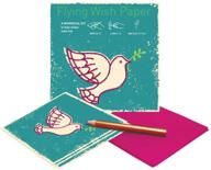 flying wish paper write peaced logo
