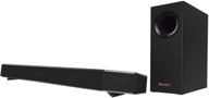 enhanced sound blasterx katana multi-channel surround gaming and entertainment soundbar - hardware processing, dolby digital 5.1 decoding support, bluetooth-enabled - ideal for pc, mac, ps4, and more consoles logo