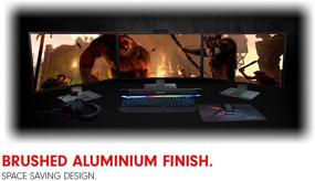 img 2 attached to Enhanced Sound BlasterX Katana Multi-Channel Surround Gaming and Entertainment Soundbar - Hardware Processing, Dolby Digital 5.1 Decoding Support, Bluetooth-Enabled - Ideal for PC, Mac, PS4, and More Consoles