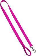 premium moose petwear dog leash - classic hand loop & bolt snap, made in the usa, ¾" or 1" width, 4ft or 6ft length - available in 15+ vibrant colors logo