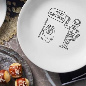 img 3 attached to 🖍️ Exploring the Galactic Whimsey: Corelle Disney Star Wars Doodles Collection