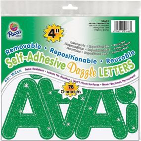 img 2 attached to Pacon Self Adhesive Uppercase Letters: 78 Count 51683 - Easy and Convenient Labeling Solution
