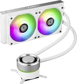 img 1 attached to 💦 Lian Li GA240A Galahad 240 Silver: Ultra-efficient Closed Loop All-in-one CPU Cooler