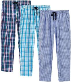 img 4 attached to 👔 Premium Quality AjezMax 100% Cotton Pajama with Pockets – Stylish Men's Clothing