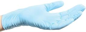 img 3 attached to 🧤 ForPro Large Blue Nitrile Gloves - Powder-Free, Latex-Free, Non-Sterile, Food Safe, 4 Mil - 100 Count