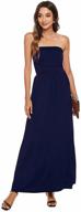 👗 livecloth women's strapless cocktail evening dress - fashionable women's clothing for parties logo