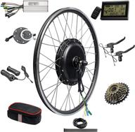 ebike conversion kit - 20-29 inch rear wheel, 48v 1500w hub motor, electric bicycle motor kit for e-bike cycling logo