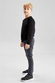 img 2 attached to DeFacto Crew Neck Knit Black