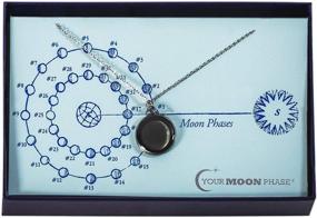img 1 attached to Your Moon Phase NECKLACE Stainless