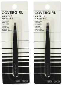 img 1 attached to 🔍 COVERGIRL Makeup Masters Precision Angled Tweezers - Perfect for Flawless Brow Shaping! (1 Count, Packaging May Vary)