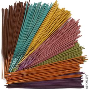 img 1 attached to 🕯️ Hosley 480 Pack Assorted Incense Sticks – Earth, Warm Spice, Nag Champa, Floral Fields, and 8 Random Grab Bag Fragrances – Home Meditation, Aromatherapy, Ideal for O5