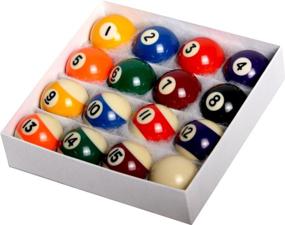 img 1 attached to Pool Table Billiard Ball Set