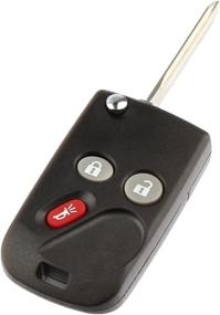 img 3 attached to 🔑 Удобный съемный пульт Flip Key Fob для Buick Rainier, Chevy Trailblazer, GMC Envoy, Isuzu Ascender, Oldsmobile Bravada (15008008)