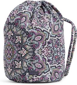 img 2 attached to Vera Bradley Cotton Toiletry Bag for Women – Essential Travel Accessory