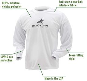 img 3 attached to 🐸 Frogg Toggs BlackTipH Long Sleeve Performance Interlock T-Shirt: Advanced Comfort and Performance