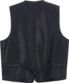 img 2 attached to Gioberti Boys Satin Formal Vest Boys' Clothing : Suits & Sport Coats