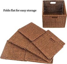 img 2 attached to 🧺 Trademark Innovations Foldable Storage Basket for Food Service Equipment & Supplies