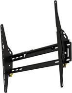 📺 avf el801b-a low profile tv mount for 30-80 inch tvs, adjustable tilt, universal bracket, vesa 50x50-600x400, black logo