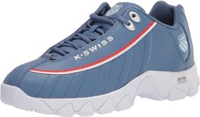 img 4 attached to K Swiss St329 Sneaker Horizon White Men's Shoes for Fashion Sneakers