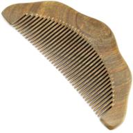 evolatree wood comb hair anti static logo
