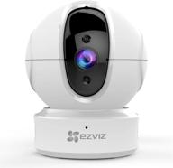 ezviz c6cn 1080p indoor pan/tilt wifi security camera: complete coverage, motion tracking, two-way audio logo