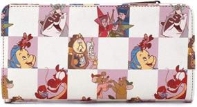 img 4 attached to 👛 Loungefly Disney Princess Sidekicks Wallet in Rose: Perfect Stylish Accessory in One Size