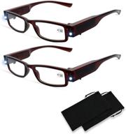 reading glasses magnifier nighttime glasses， logo