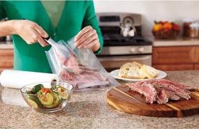 img 1 attached to 🥫 FoodSaver GameSaver 8x20' Vacuum Seal Long Roll - BPA-Free Multilayer Construction (6 Pack): Effortless Food Preservation at Your Fingertips