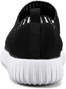 img 2 attached to Zenicham Breathable Lightweight Fly Knit Sneakers Women's Shoes