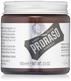 img 4 attached to Proraso Beard Paste and Facial Scrub with Exfoliating Properties, 3.5 oz