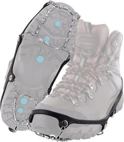 img 4 attached to Enhanced Traction Cleats: Yaktrax Diamond Grip for All-Surfaces Walking on Ice and Snow (1 Pair)