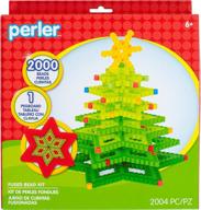 🎄 get festive with the perler 3d christmas tree kit - multi-color fuse beads logo