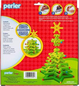 img 3 attached to 🎄 Get Festive with the Perler 3D Christmas Tree Kit - Multi-Color Fuse Beads